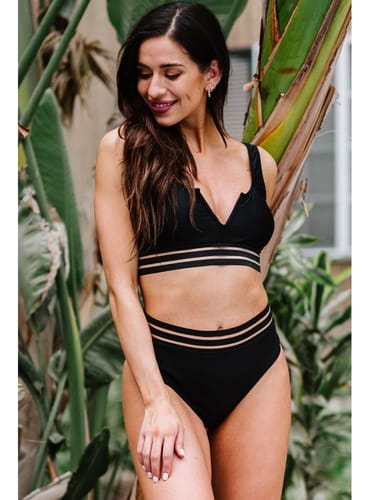 Bikini TA faja transparente