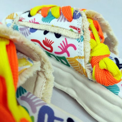 Chinelas dama jean con cadenas