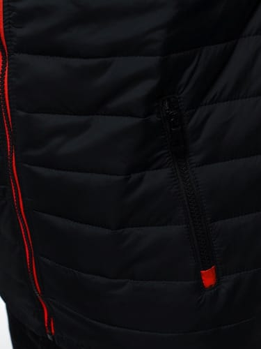 Campera hombre deportiva Combinada Slim