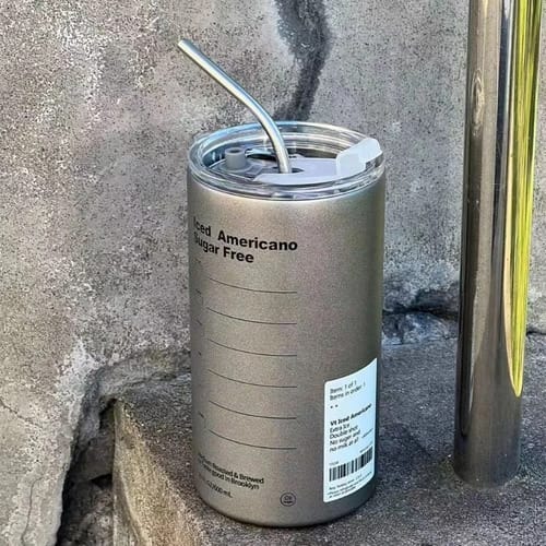 Vaso de acero inoxidable termico 300 ml