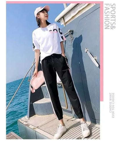 Conjunto deportivo dama pantalon y remera