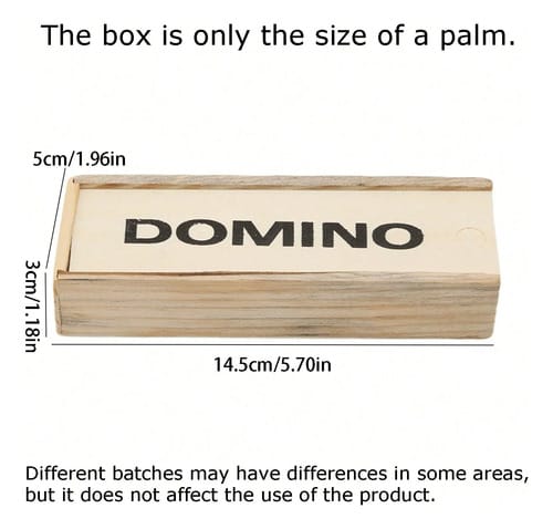Juego de Domino de madera