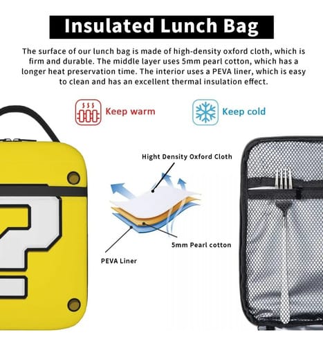 Lanchera Super Mario termica