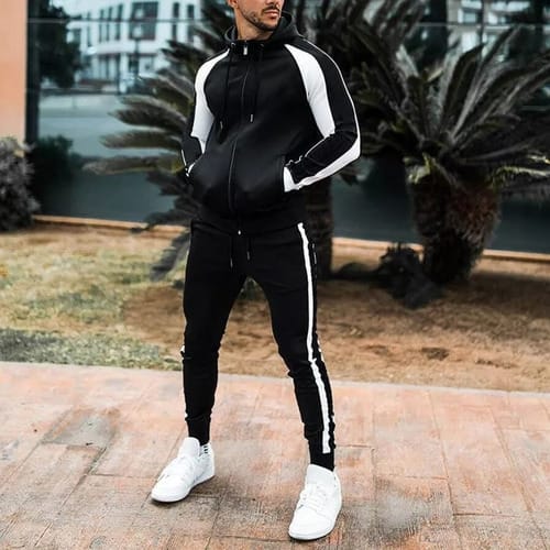 Conjunto hombre deportivo linea blanca