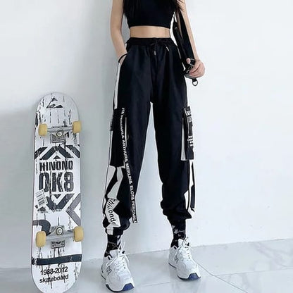 Pantalon mujer cargo con correas Arthur