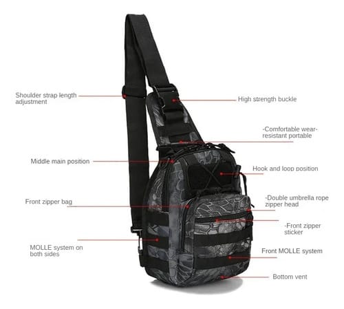 Bolso Mochila cruzada 