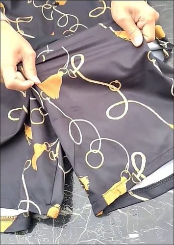 Conjunto hombre camisa y short detalle dorado