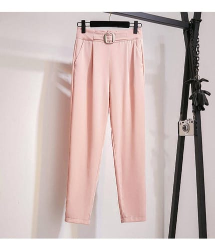 Conjunto dama chaqueta manga rayada + pantalon