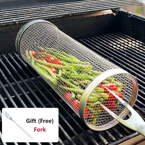 Cilindro de parrillero para verduras