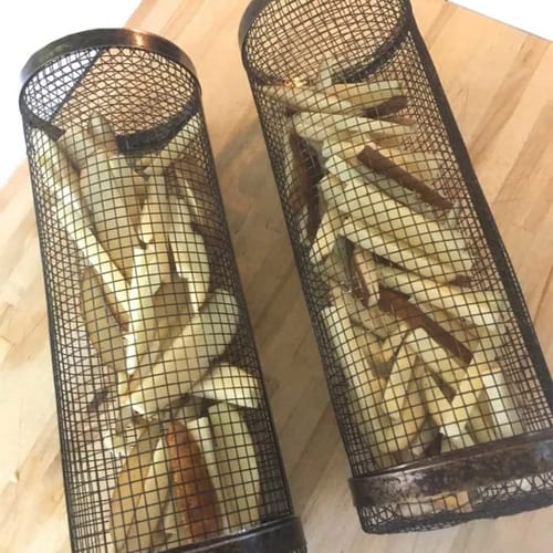 Cilindro de parrillero para verduras