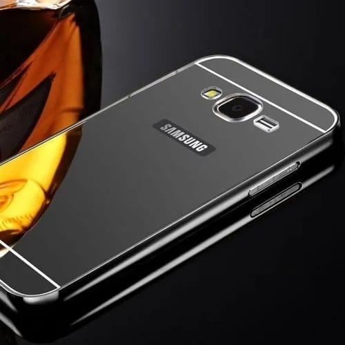 J5 Pro Case box espejado Negro