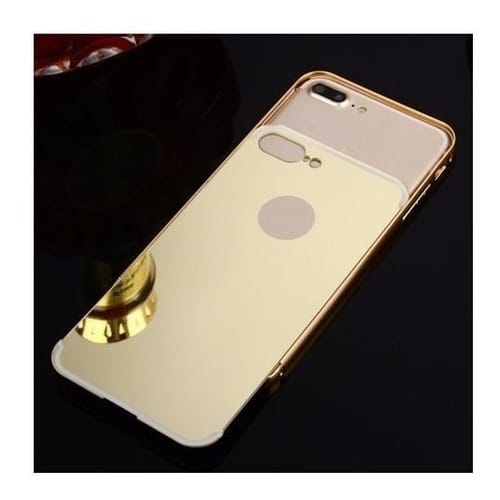 iPhone 7 Case box espejado Dorado