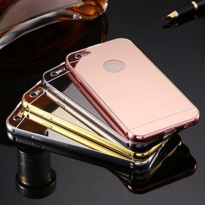 iPhone 7 Case box espejado Dorado
