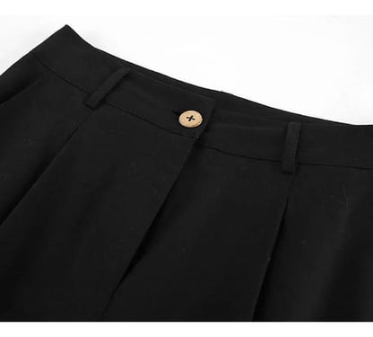 Conjunto dama lino top y pantalon elefante