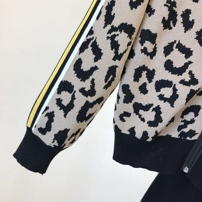 Conjunto mujer deportivo de hilo animal print