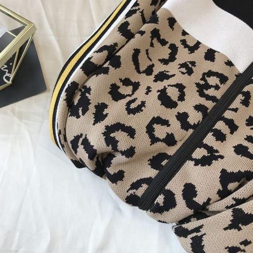 Conjunto mujer deportivo de hilo animal print