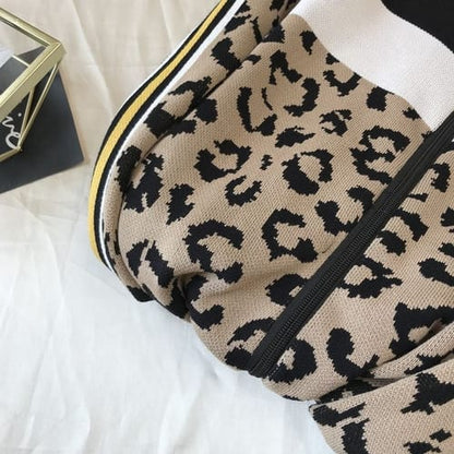 Conjunto mujer deportivo de hilo animal print