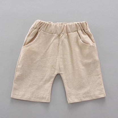 Conjunto niño short y camisa dinos