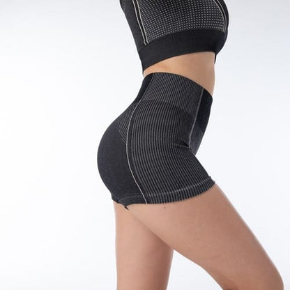 Conjunto dama gym short y top musculosa