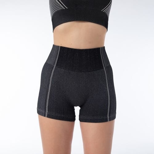 Conjunto dama gym short y top musculosa