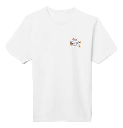 Remera hombre MC Hurley gris dibujo atras