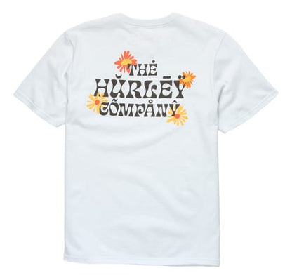 Remera hombre MC Hurley gris dibujo atras