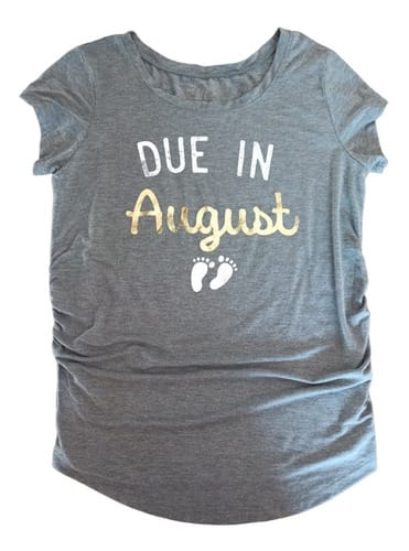 Remera dama maternal patitas