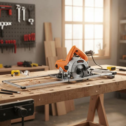 Guia para sierra circular con nivel