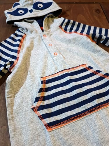 Enterito niño zorro gris 6-9 m