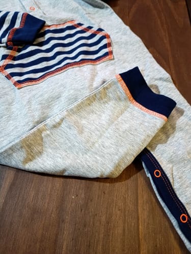 Enterito niño zorro gris 6-9 m