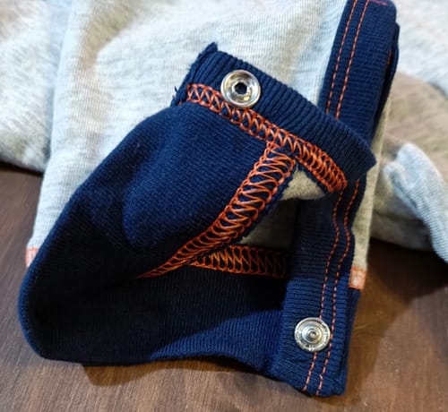 Enterito niño zorro gris 6-9 m