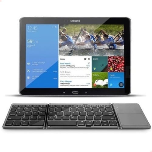 Teclado plegable negro