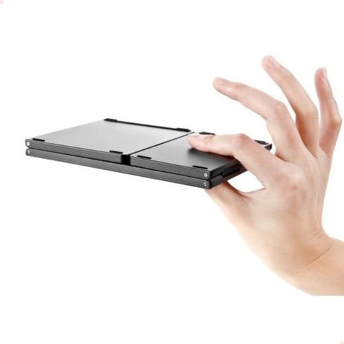 Teclado plegable negro