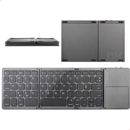 Teclado plegable negro