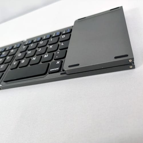 Teclado plegable negro
