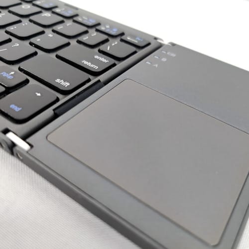 Teclado plegable negro