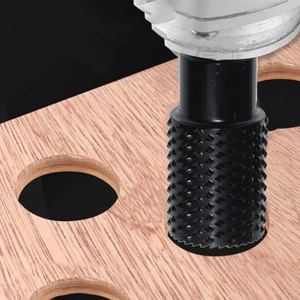 Fresa Escofina set de 3 piezas ,  lijar, abrir agujeros y ranurar  Para Amoladora Para Madera  y plasticos