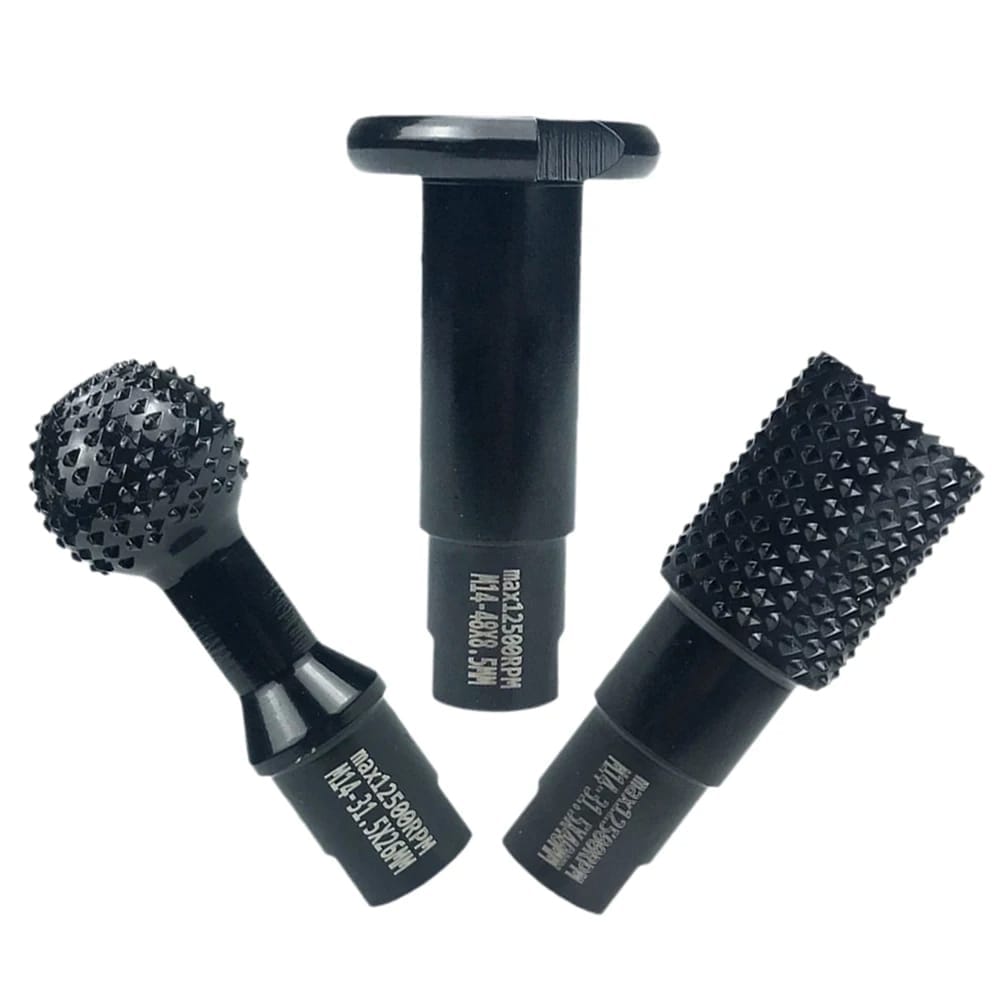 Fresa Escofina set de 3 piezas ,  lijar, abrir agujeros y ranurar  Para Amoladora Para Madera  y plasticos