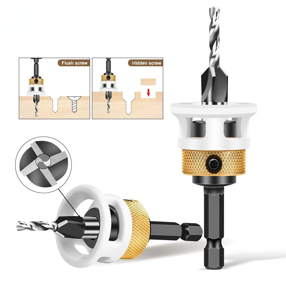 Límite de mecha para taladro de carpintería herreria 