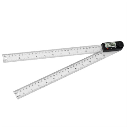 Regla de ángulo digital electrónico de acero inoxidable  amplia de 50 cm 500 mm carpintería herreria 