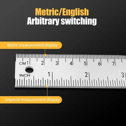 Regla de ángulo digital electrónico de acero inoxidable  amplia de 50 cm 500 mm carpintería herreria 