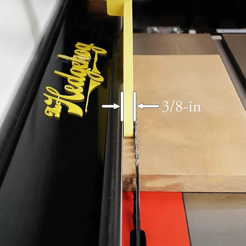 herramienta  de empuje  para mesa de corte  uso en taller carpintero  