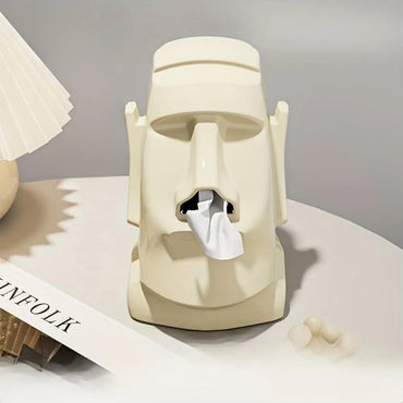 Soporte de yeso para toallitas universales, auriculares de mesa