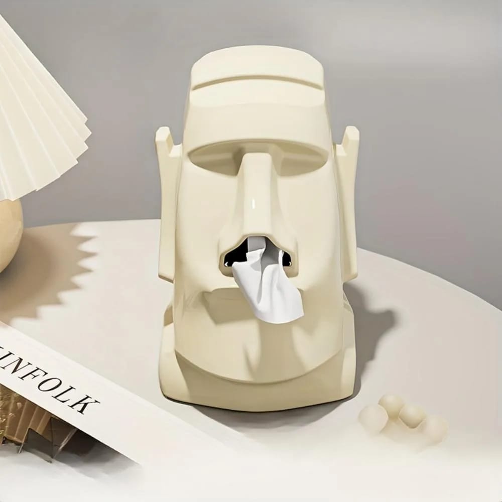 Soporte de yeso para toallitas universales, auriculares de mesa