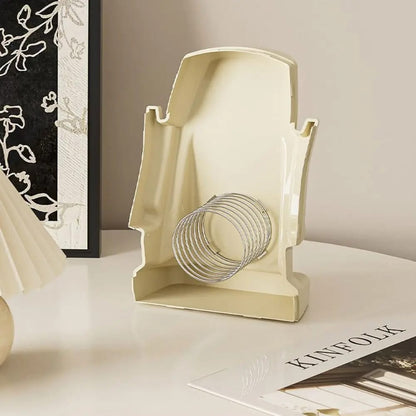 Soporte de yeso para toallitas universales, auriculares de mesa