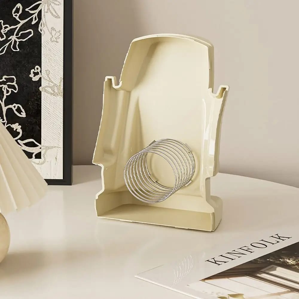 Soporte de yeso para toallitas universales, auriculares de mesa