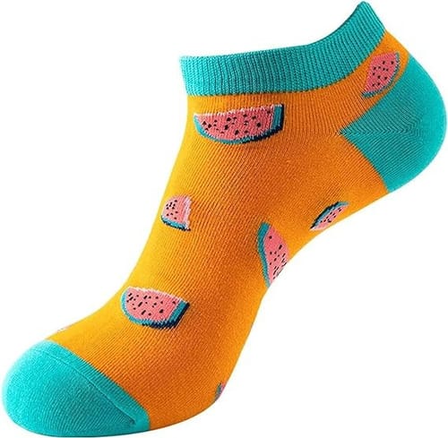 Media soquete varios diseños coloridos