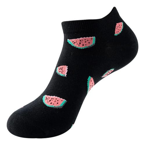 Media soquete varios diseños coloridos