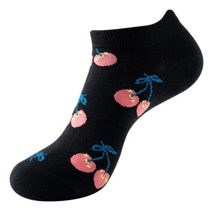 Media soquete varios diseños coloridos