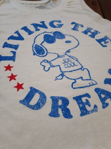 Musculosa dama snoopy 